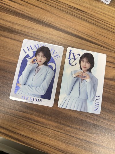 IVE 餅乾卡set 