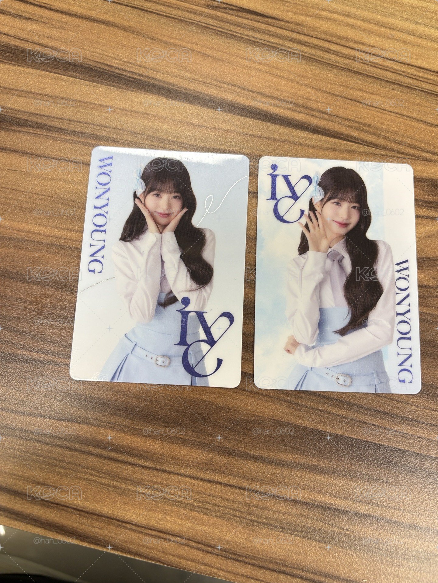 IVE 餅乾卡set 
