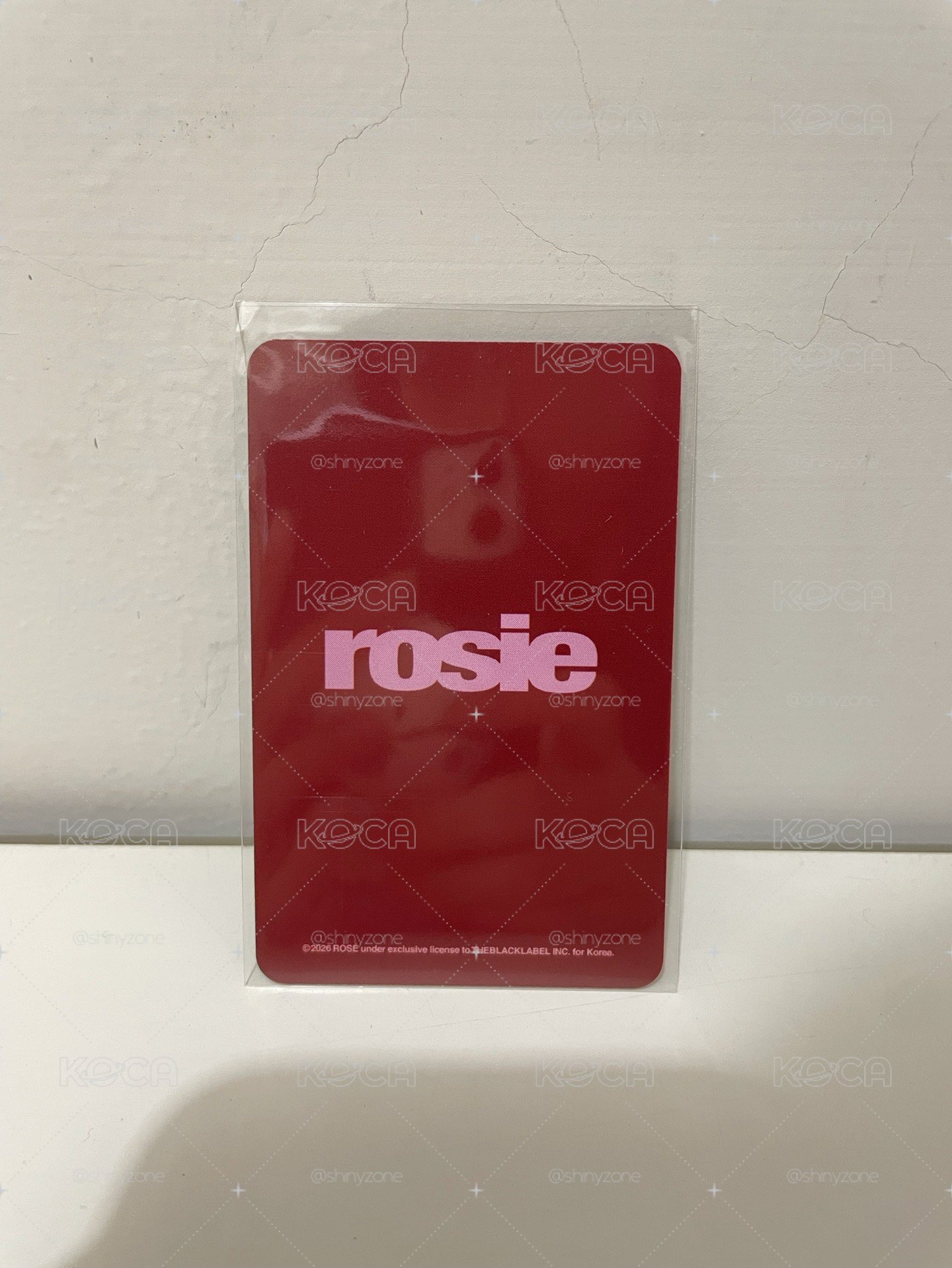 rosé 快閃滿額卡