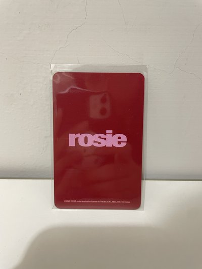 rosé 快閃滿額卡