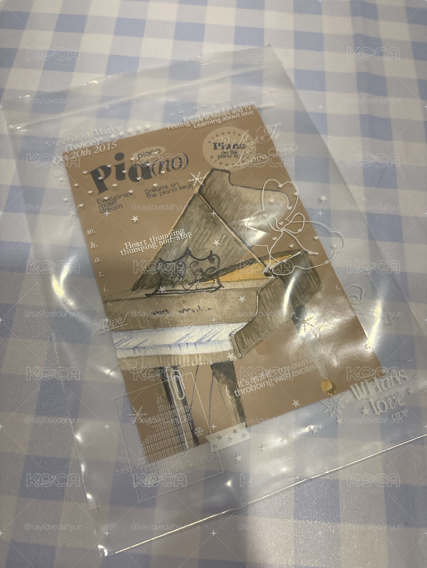twice屬性夾鏈袋