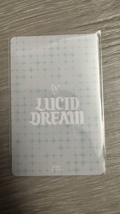 LUCID DREAM 專輯卡 V ver. 瑞 🩵