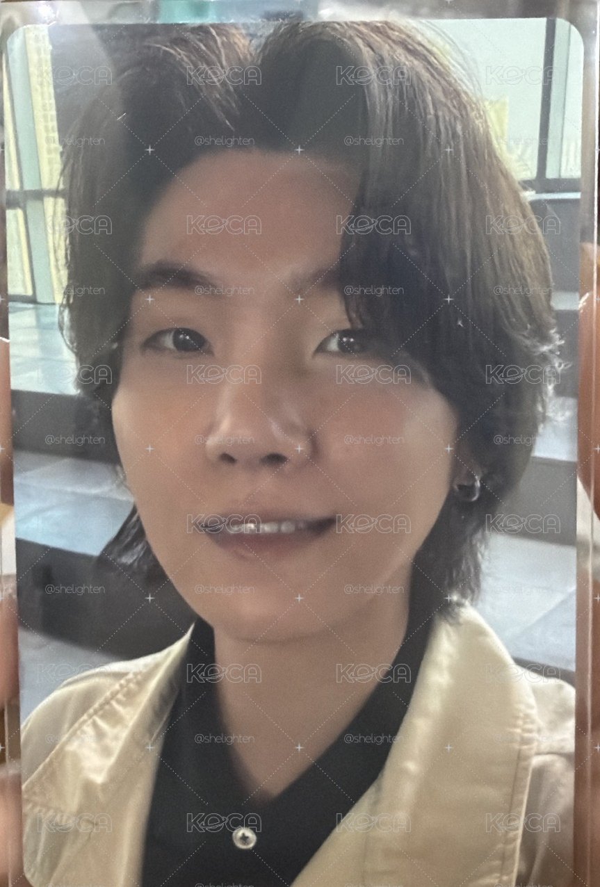 ARIRANG 阿里郎 環球 Suga 特典卡