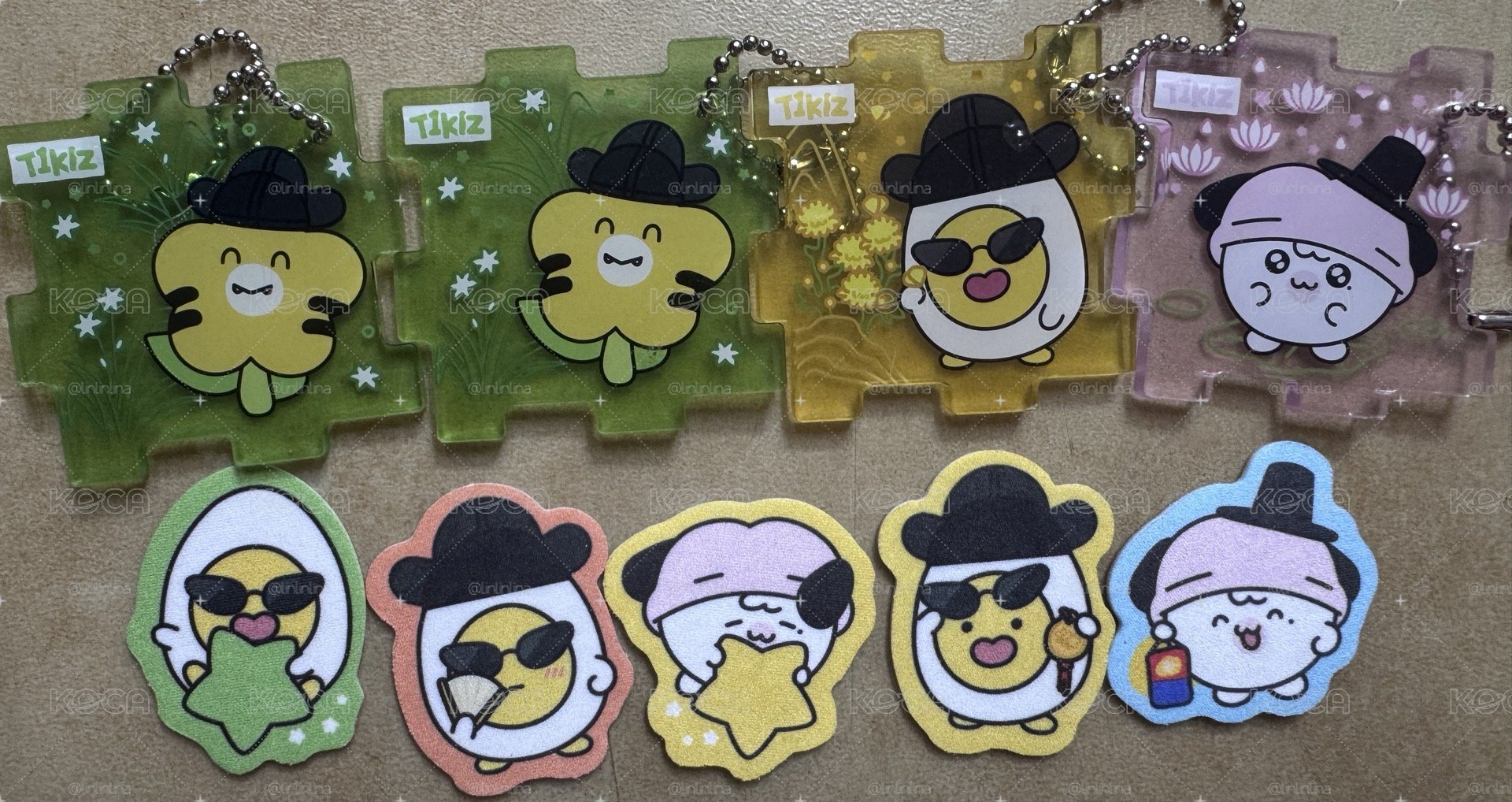 快閃店扭蛋（拼圖+手機貼紙）DOK