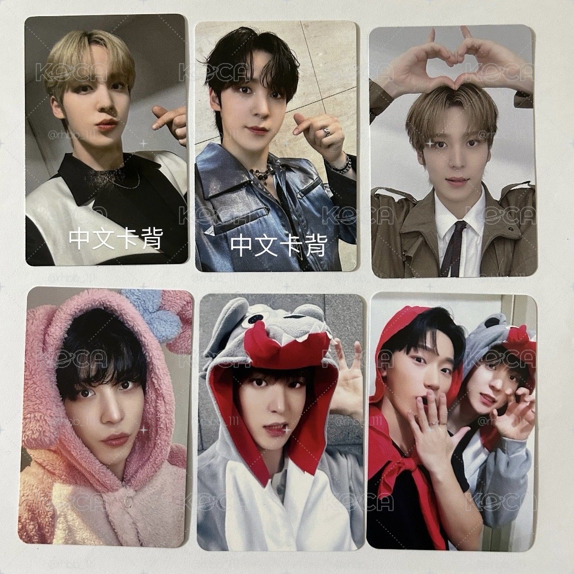 丁潤浩 中文卡背小盤 ateez