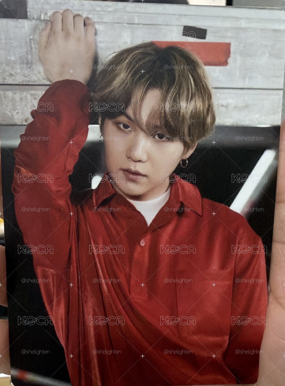 Map of the soul ON:E Suga 四寸小卡