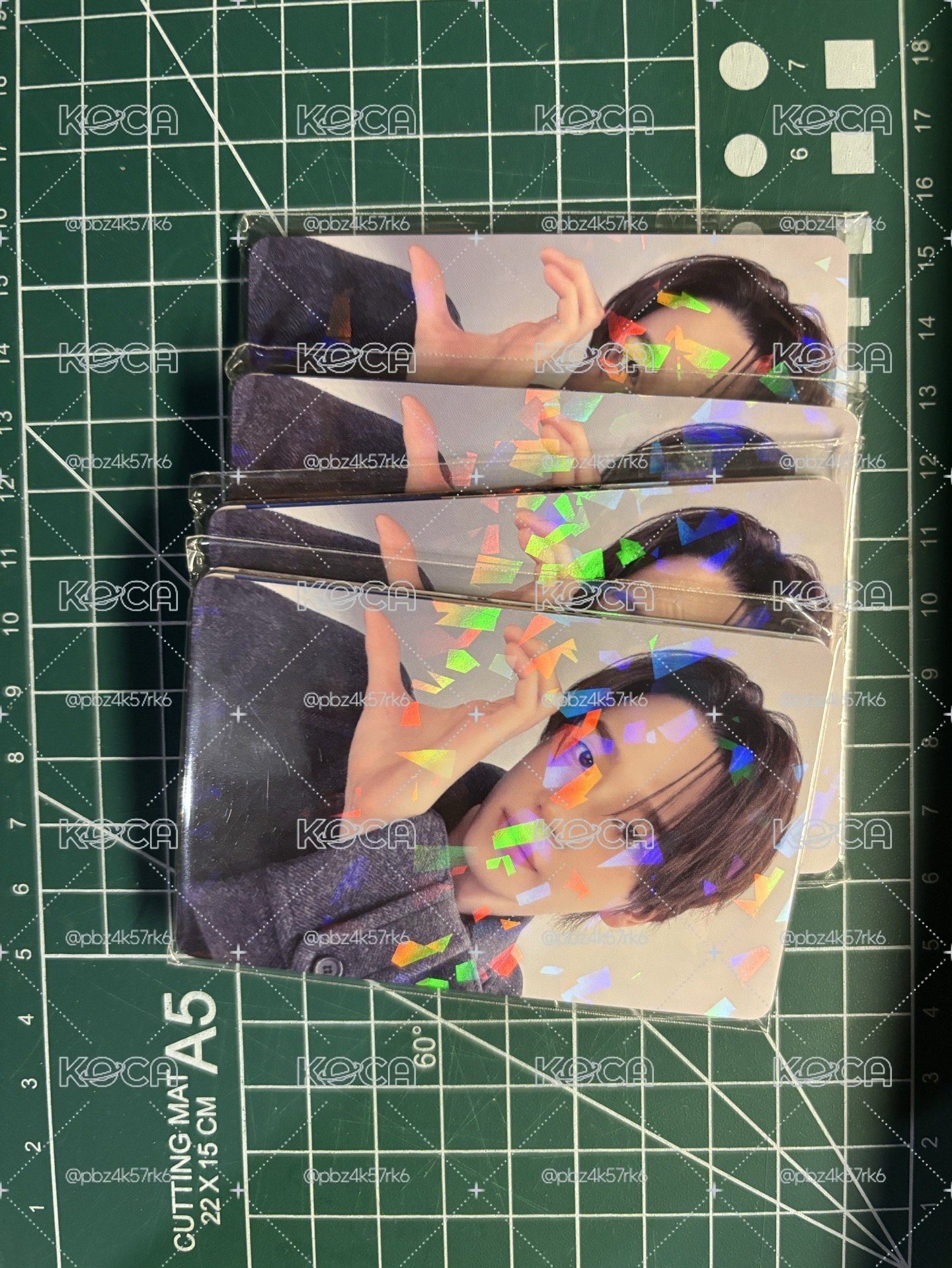 ④迷五 日咖 HUSH ver. 特典卡 單封