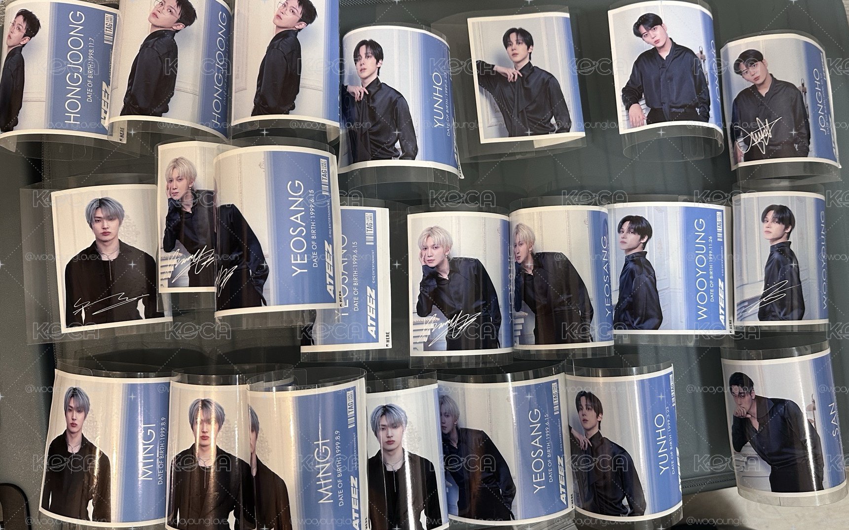 ATEEZ日本販賣機貼紙