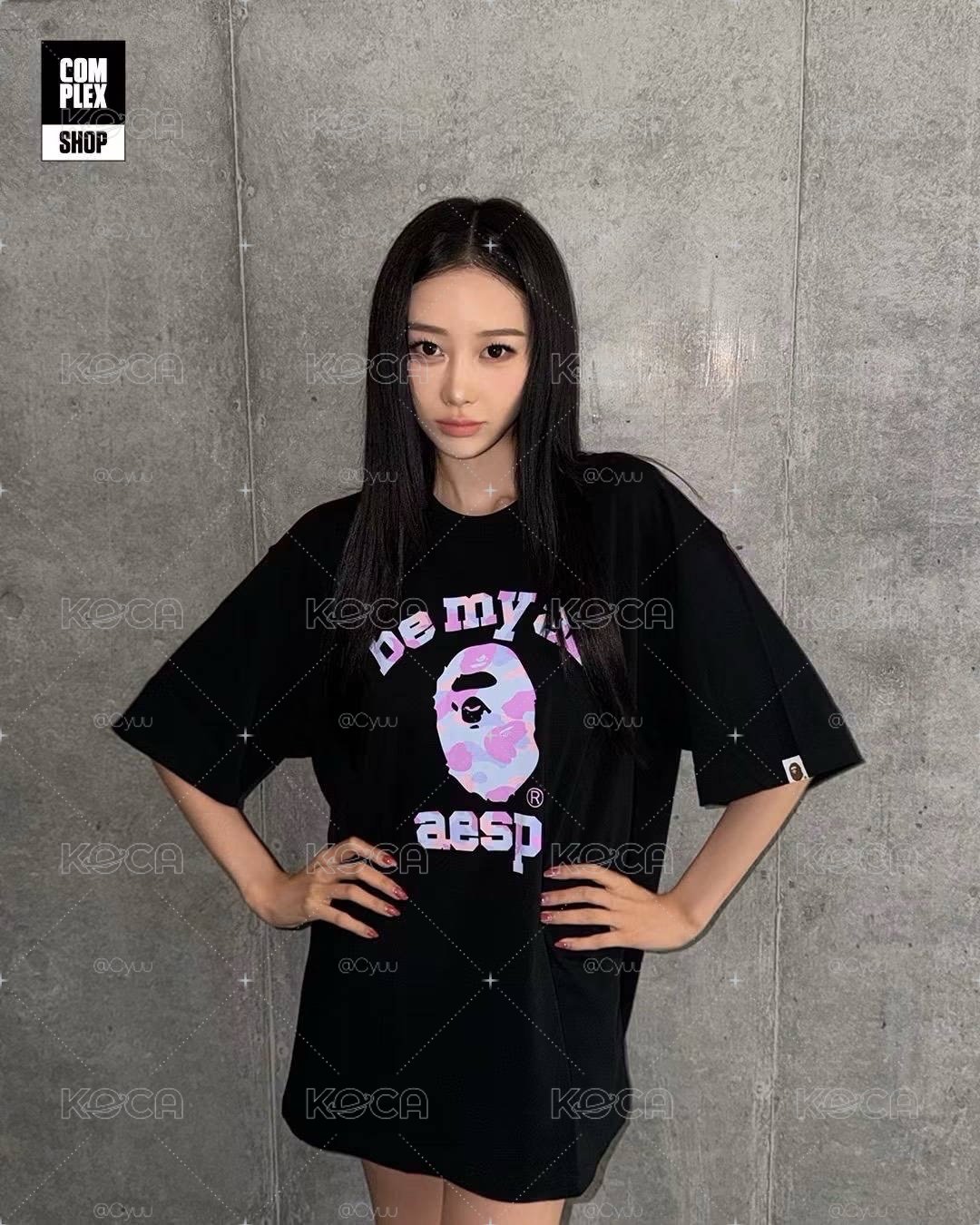 BAPE® x aespa T恤 aespa x A Bathing Ape 