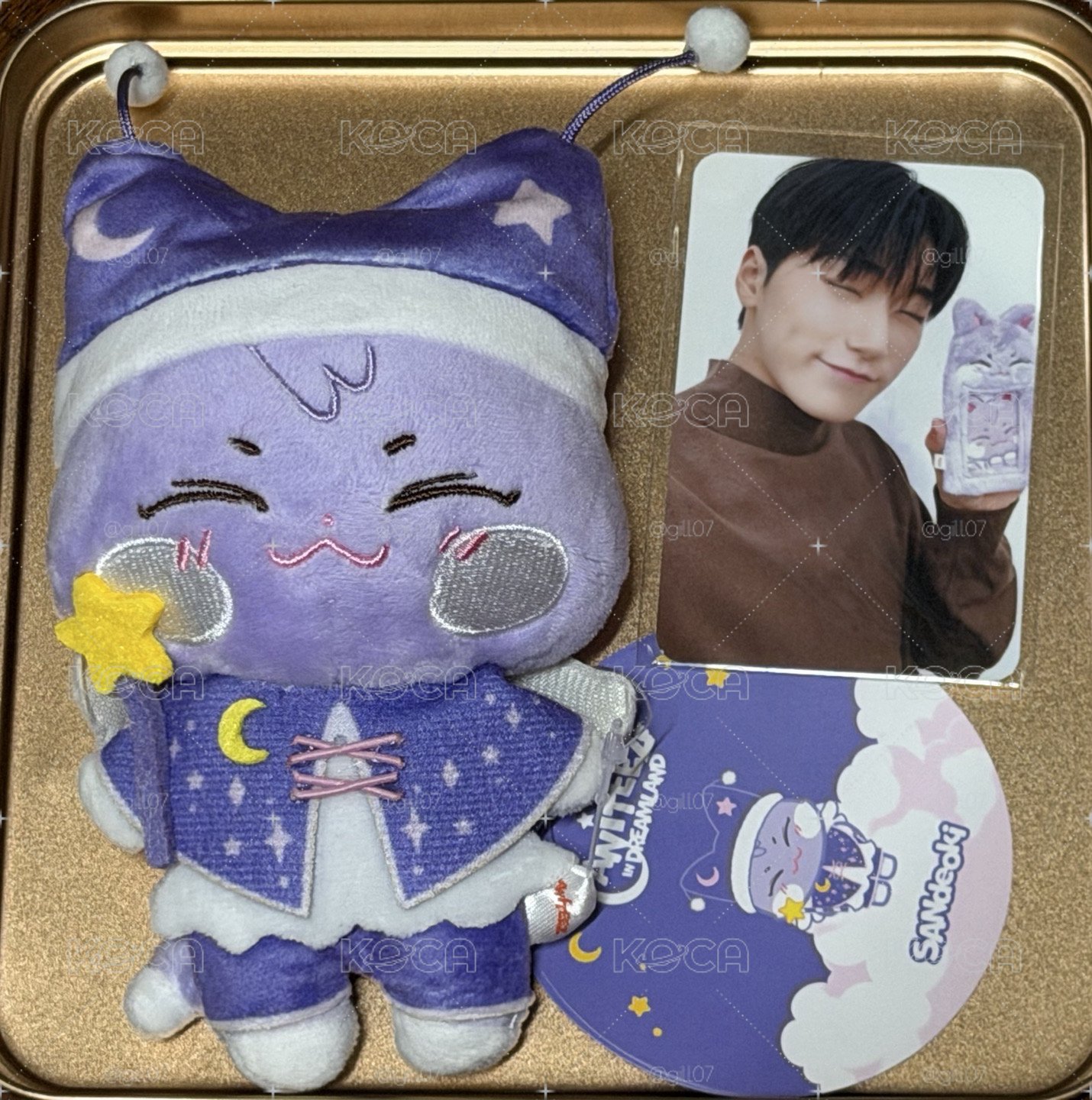 ANITEEZ IN DREAMLAND 吊娃 PLUSH KEYRING (Guardian Angel)