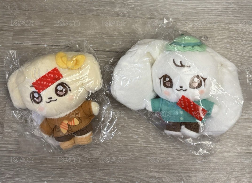 🎡 MINIVE×愛寶樂園 吊飾娃🐶安🍒員