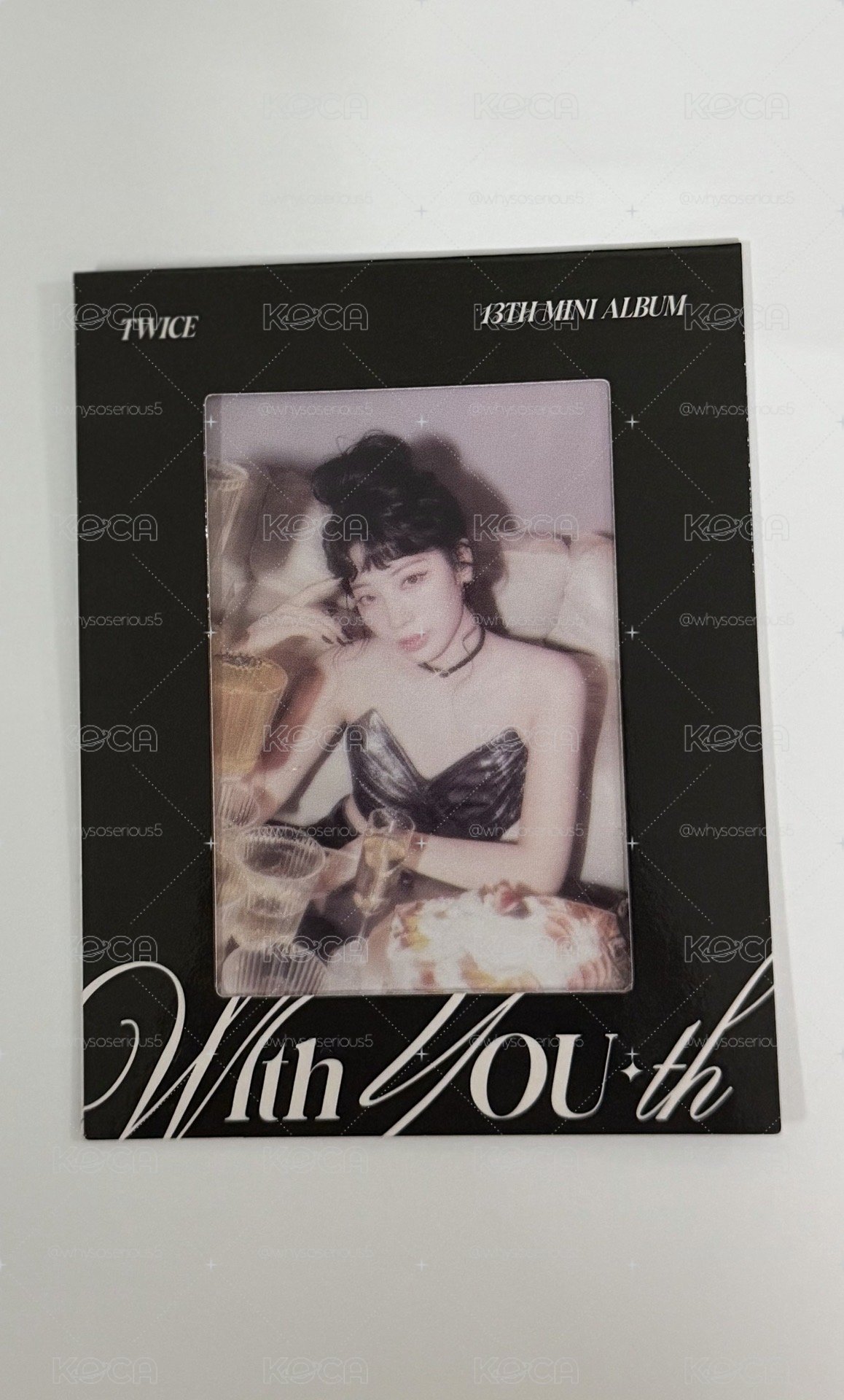 三張為一套 TWICE 透卡