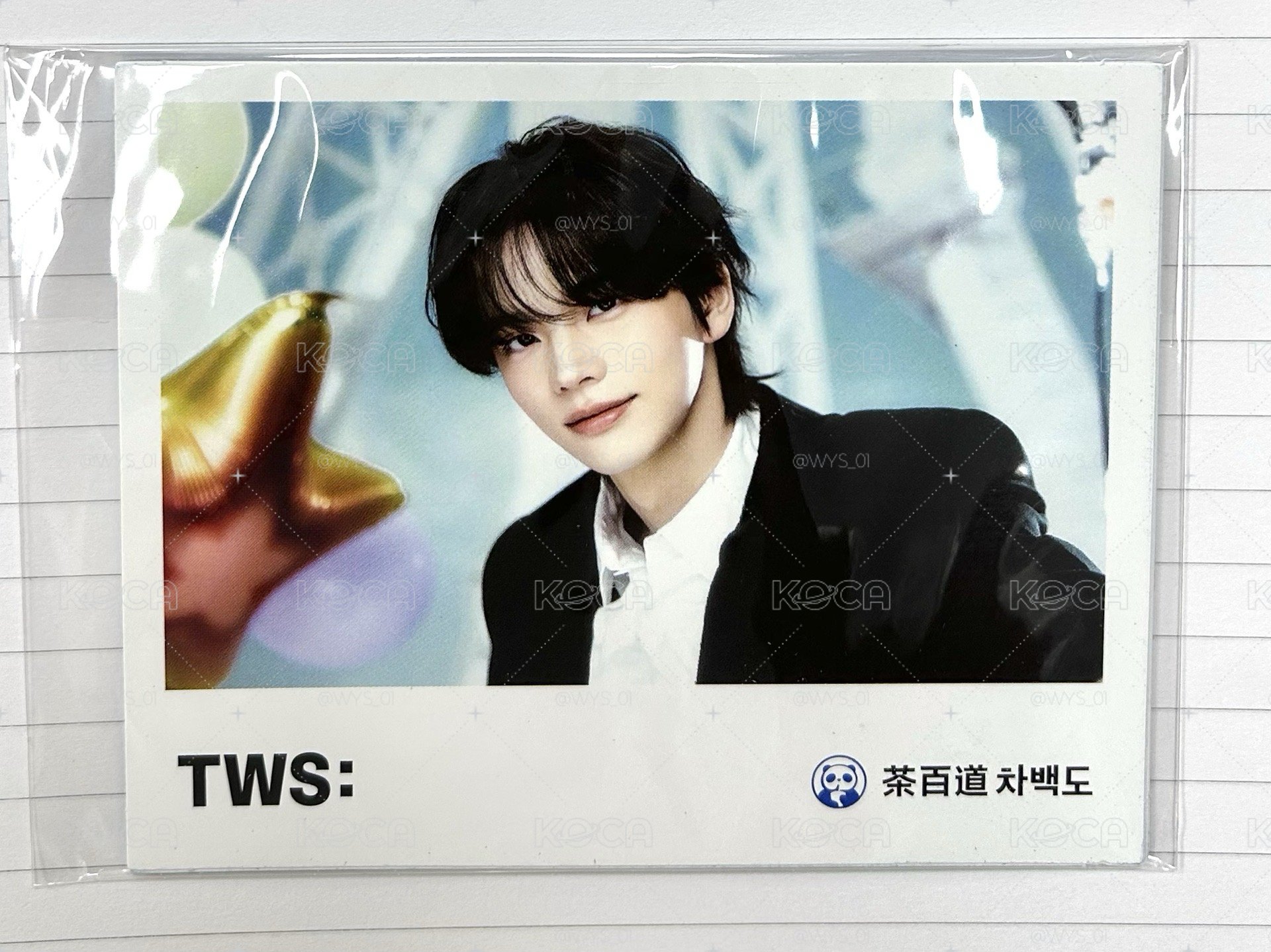 現貨 TWS 茶百道代言 明信片 全新