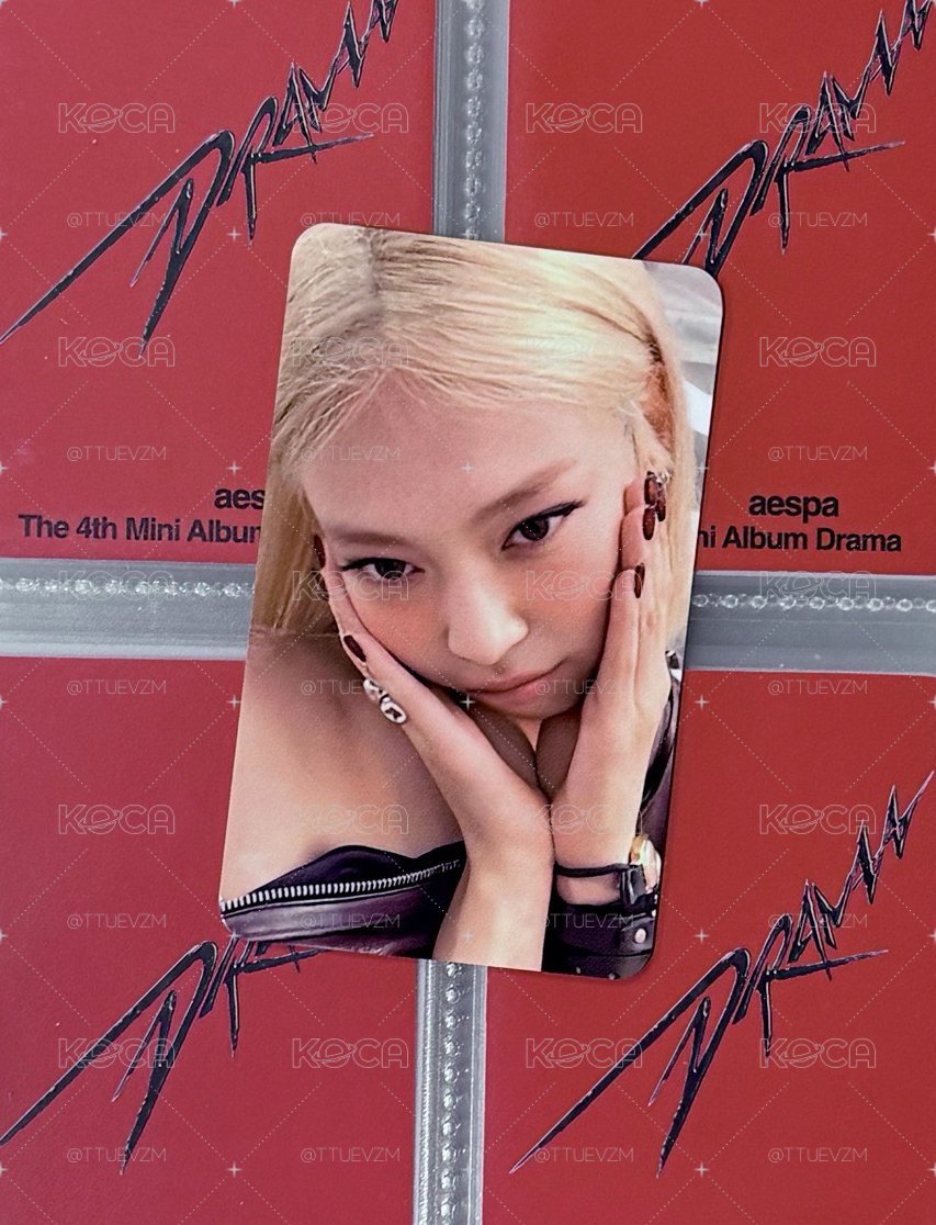 JENNIE MANTRA金髮打歌卡