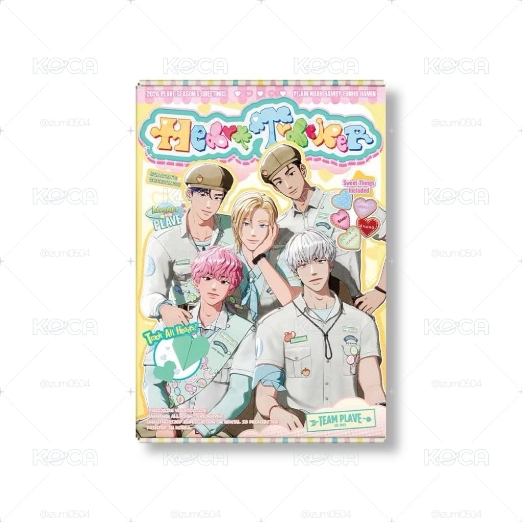 （全新無特典卡）PLAVE PLAVE 2026 SEASON'S GREETINGS