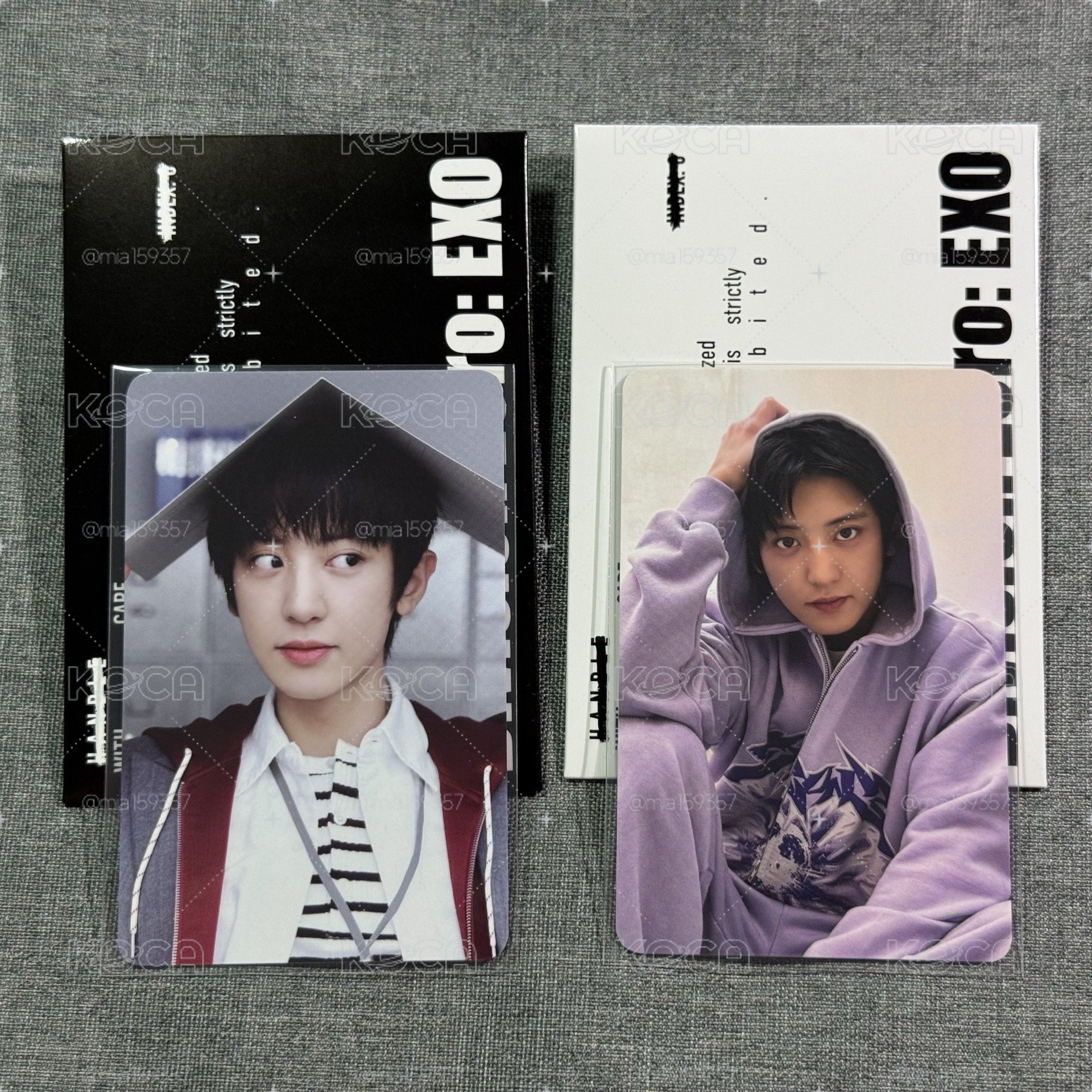 EXO 燦烈 2026年曆隨機卡