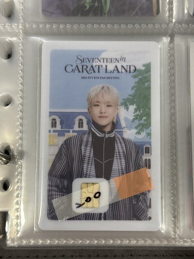 SVT HOSHI 24’克拉島 隨機卡+WVS特典+襯衫卡+交通卡
