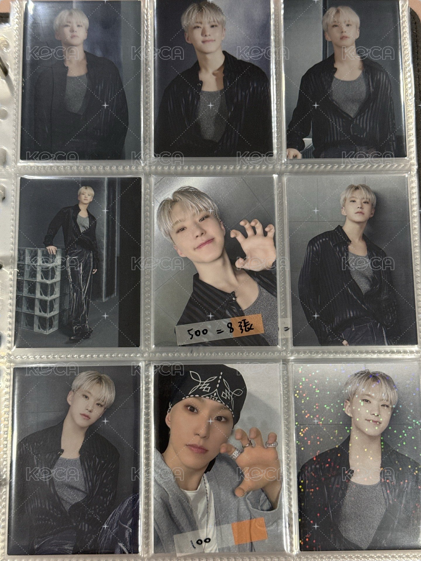 SVT HOSHI RIGHT HERE 演唱會 DVD卡+隨機卡+集章卡