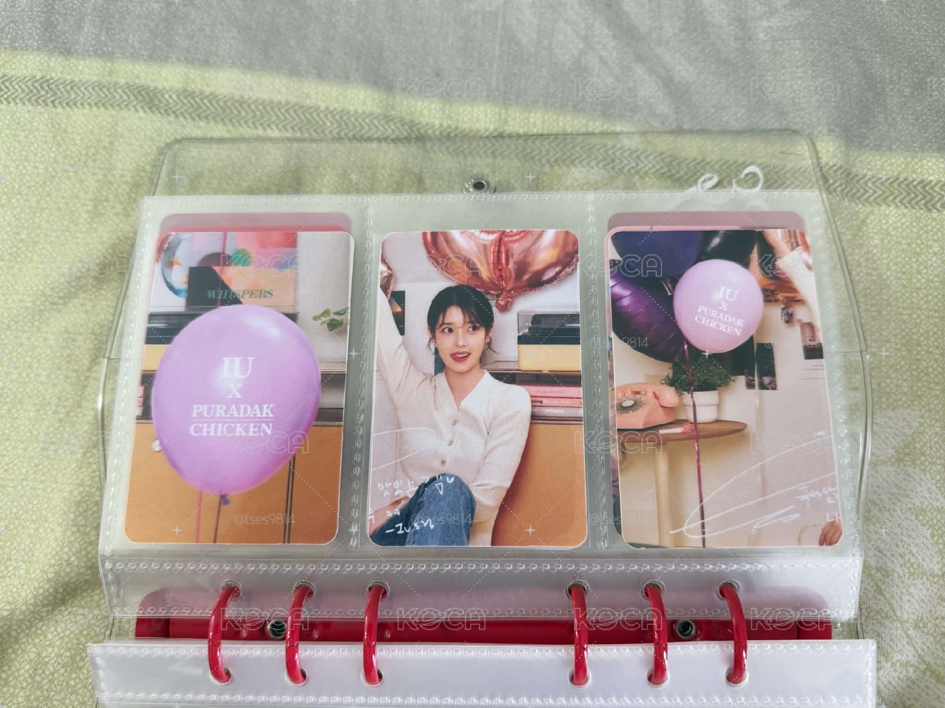 IU 炸雞小卡