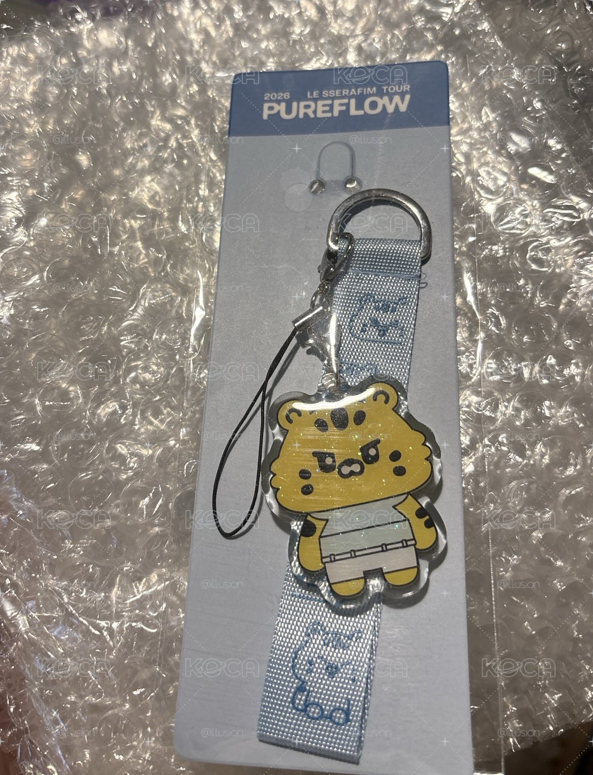 LE SSERAFIM 26巡迴 手燈吊飾 鑰匙圈