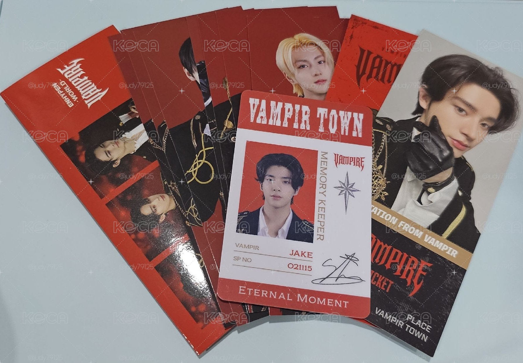 Enhypen world 吸血鬼禮包_倫（Jake) set