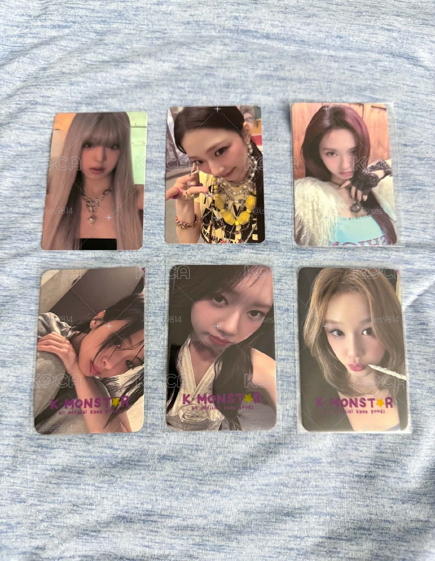 Babymonster 盤出 茶、賢、塔幸運卡