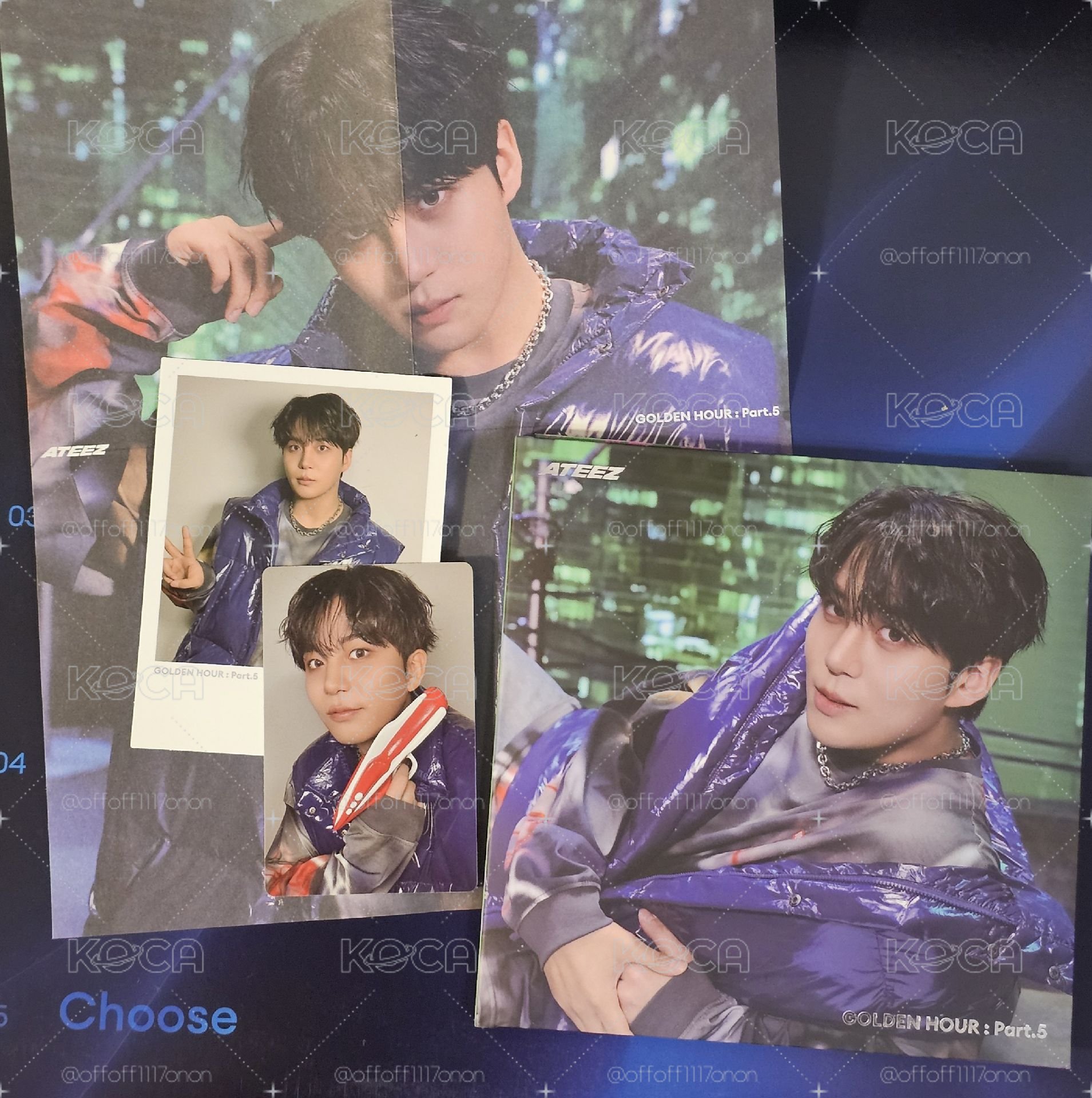 ATEEZ 歐美通封面 鍾浩（跟韓通不一樣）