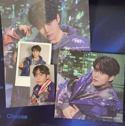 ATEEZ 歐美通封面 鍾浩（跟韓通不一樣）