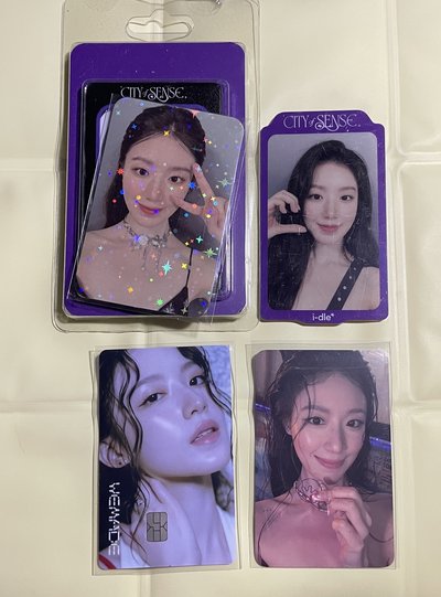 i-dle 舒華 磁吸卡套 磁鐵 交通卡 滿額卡