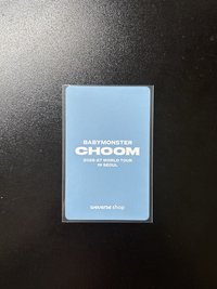 2026-27世巡 首爾展位 入場卡 / 場限卡 自拍 ver.A（微損）