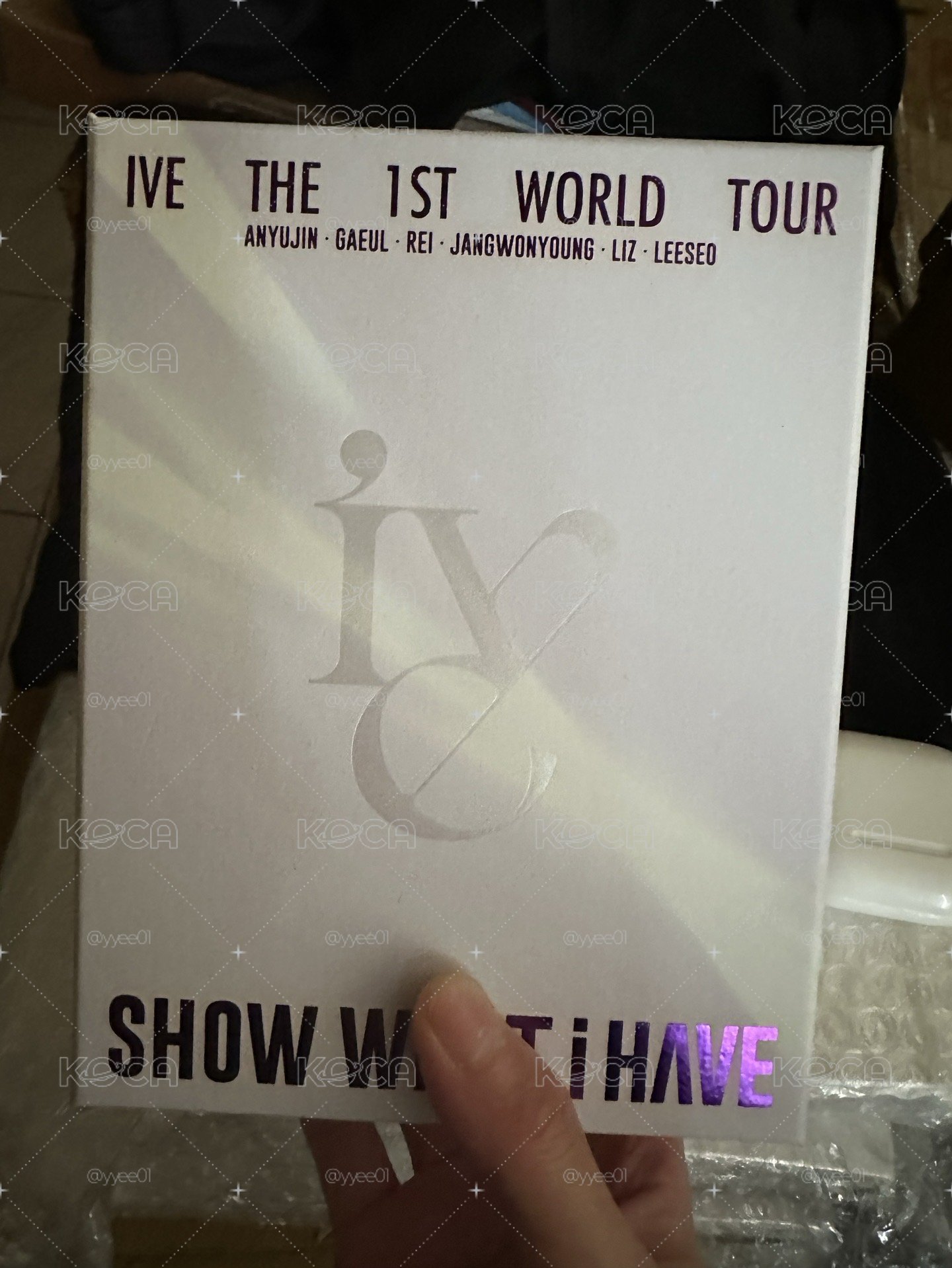 IVE SHOW WHAT I HAVE DVD SHOW WHAT I HAVE 演唱會 KIT+DVD 藍光版