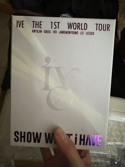 IVE SHOW WHAT I HAVE DVD SHOW WHAT I HAVE 演唱會 KIT+DVD 藍光版