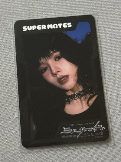 SUPERMATES 抽選卡柚 首爾安可場限定