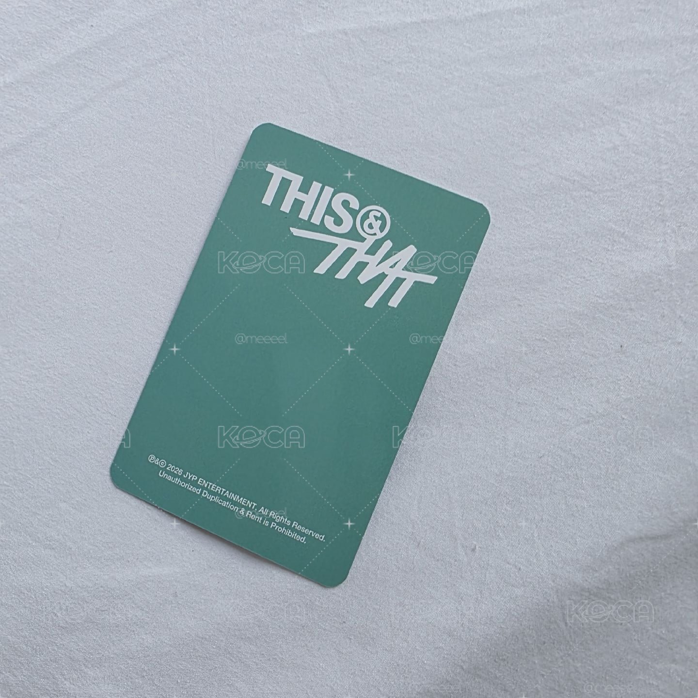 skz THIS&THAT  sw世巡線下 ＆ver 寅 