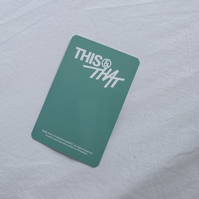 skz THIS&THAT  sw世巡線下 ＆ver 寅 
