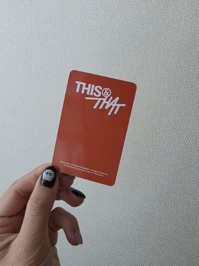 skz THIS & THAT sw Week2 幸運卡 寅