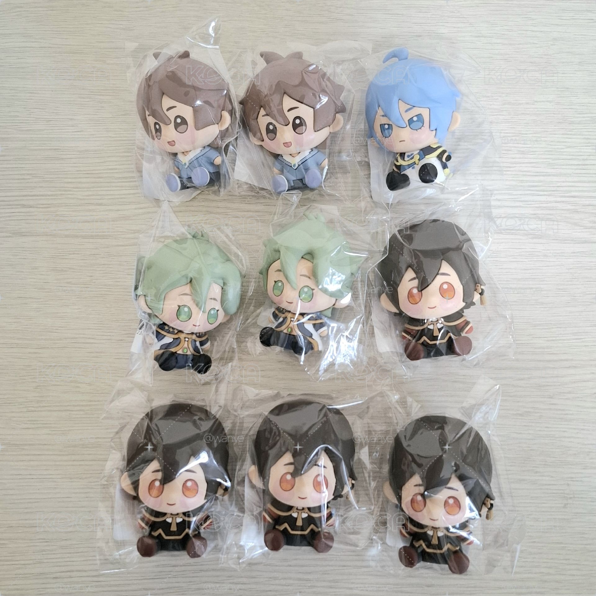 伊得 艾德蒙特 奧利文 八雲 DMM C賞set