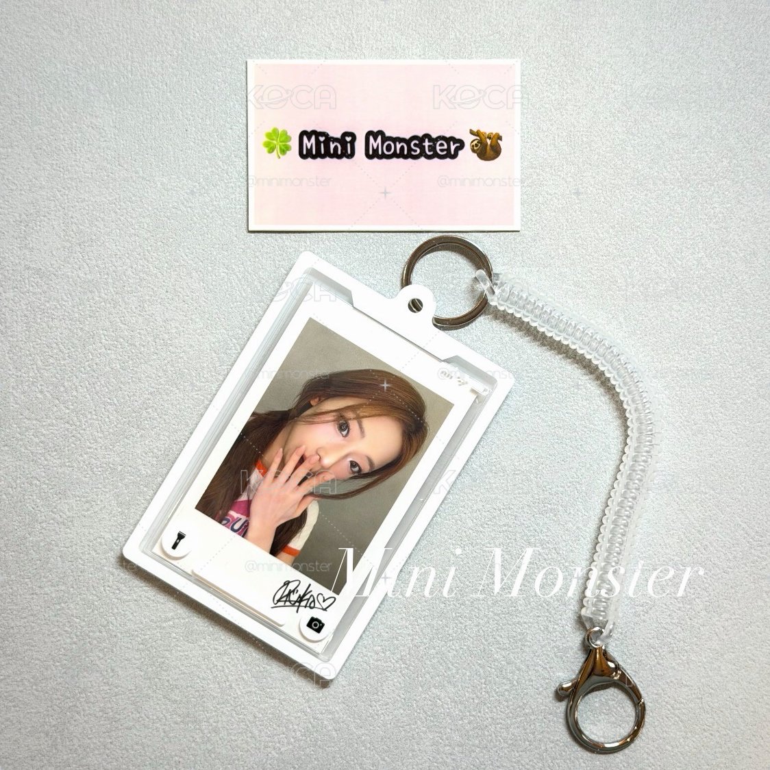 🍀Mini Monster🦥 甜茶壓克力卡套 不含卡