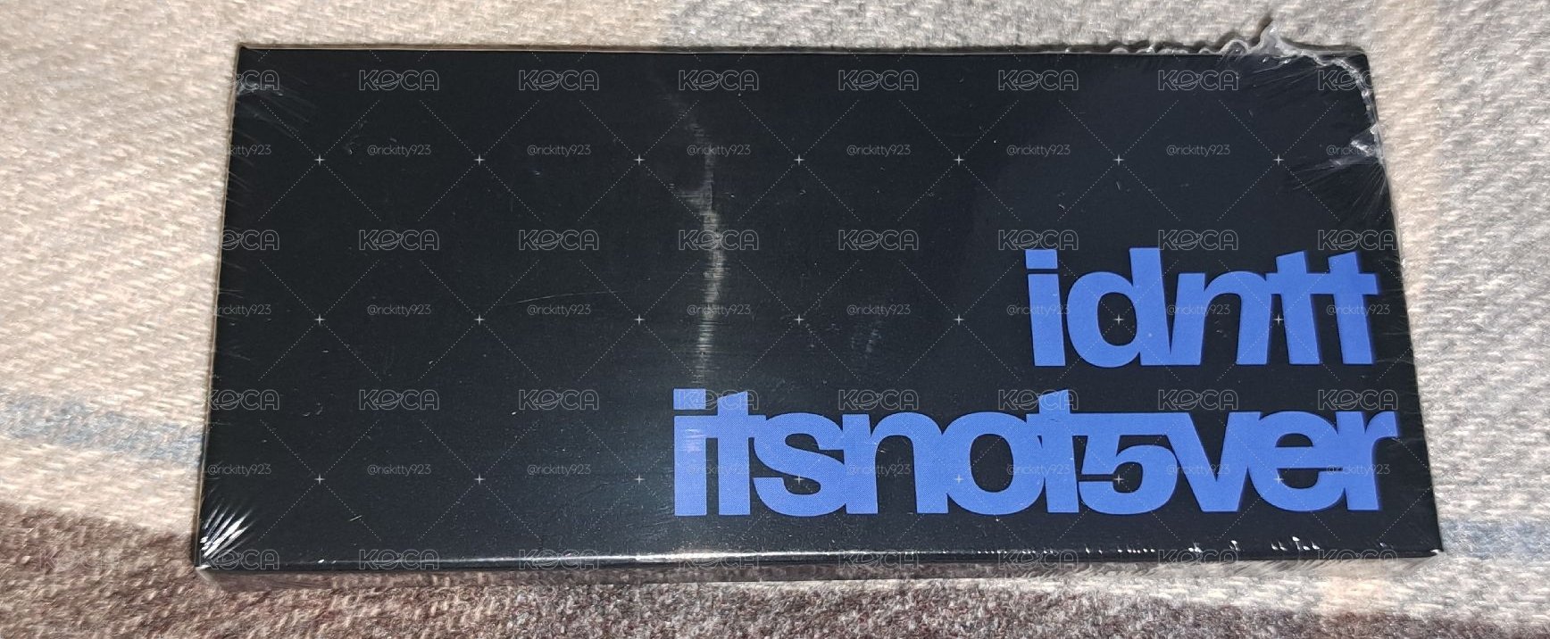 idntt itsnot5ver Silicone Album 全新未拆