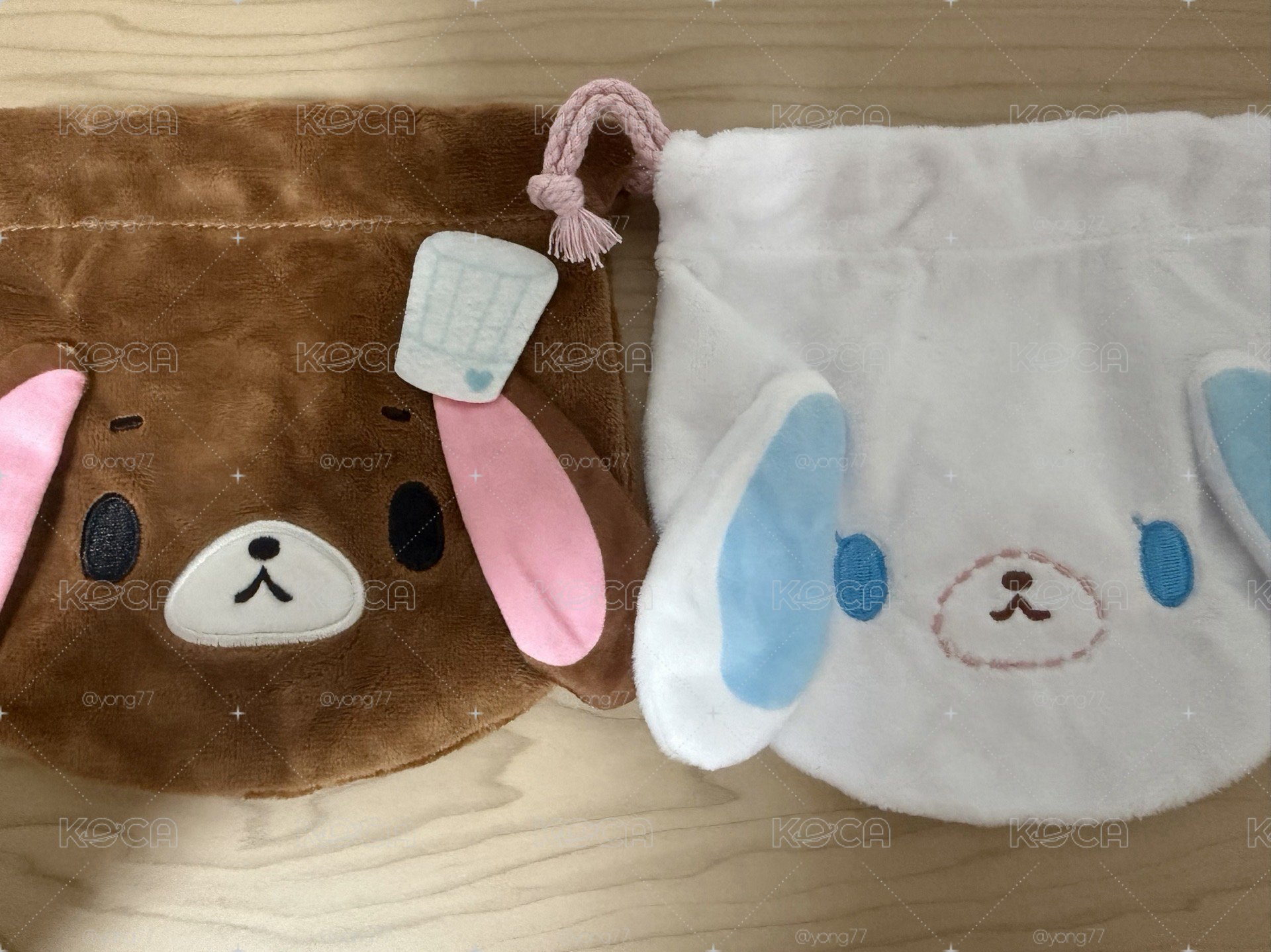 蜜糖邦尼 扭蛋 束口袋