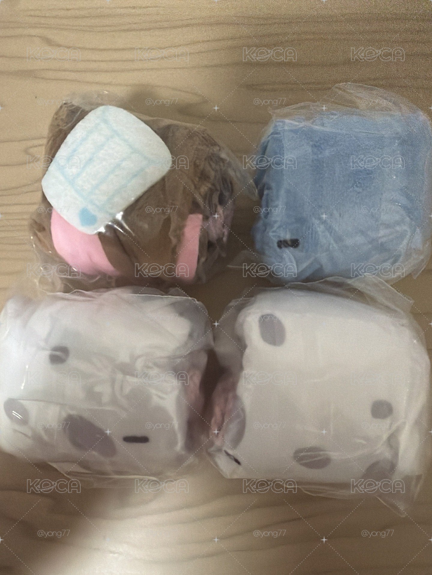 蜜糖邦尼 扭蛋 束口袋