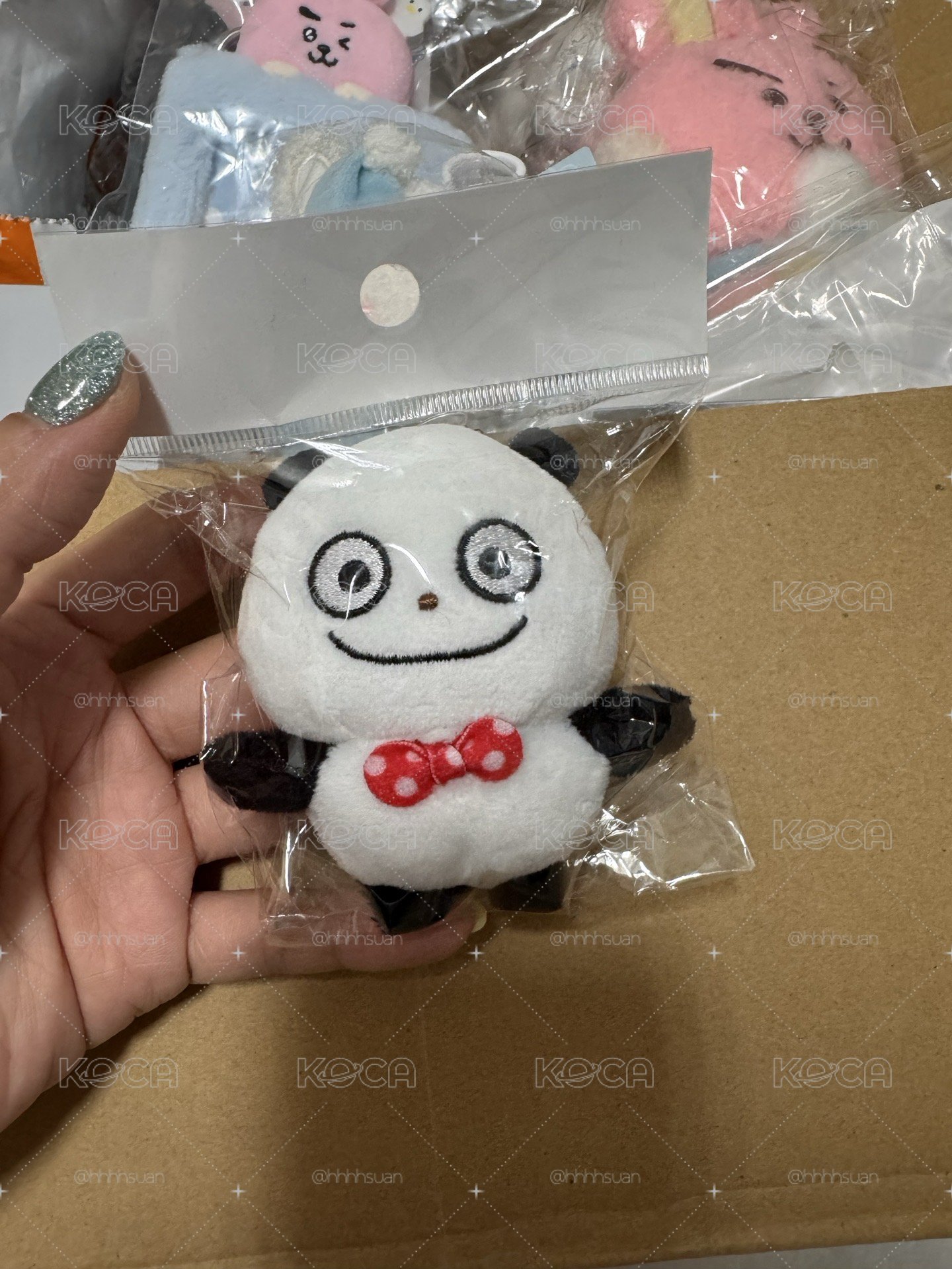 西村裕二各式週邊 吊娃 開心熊貓