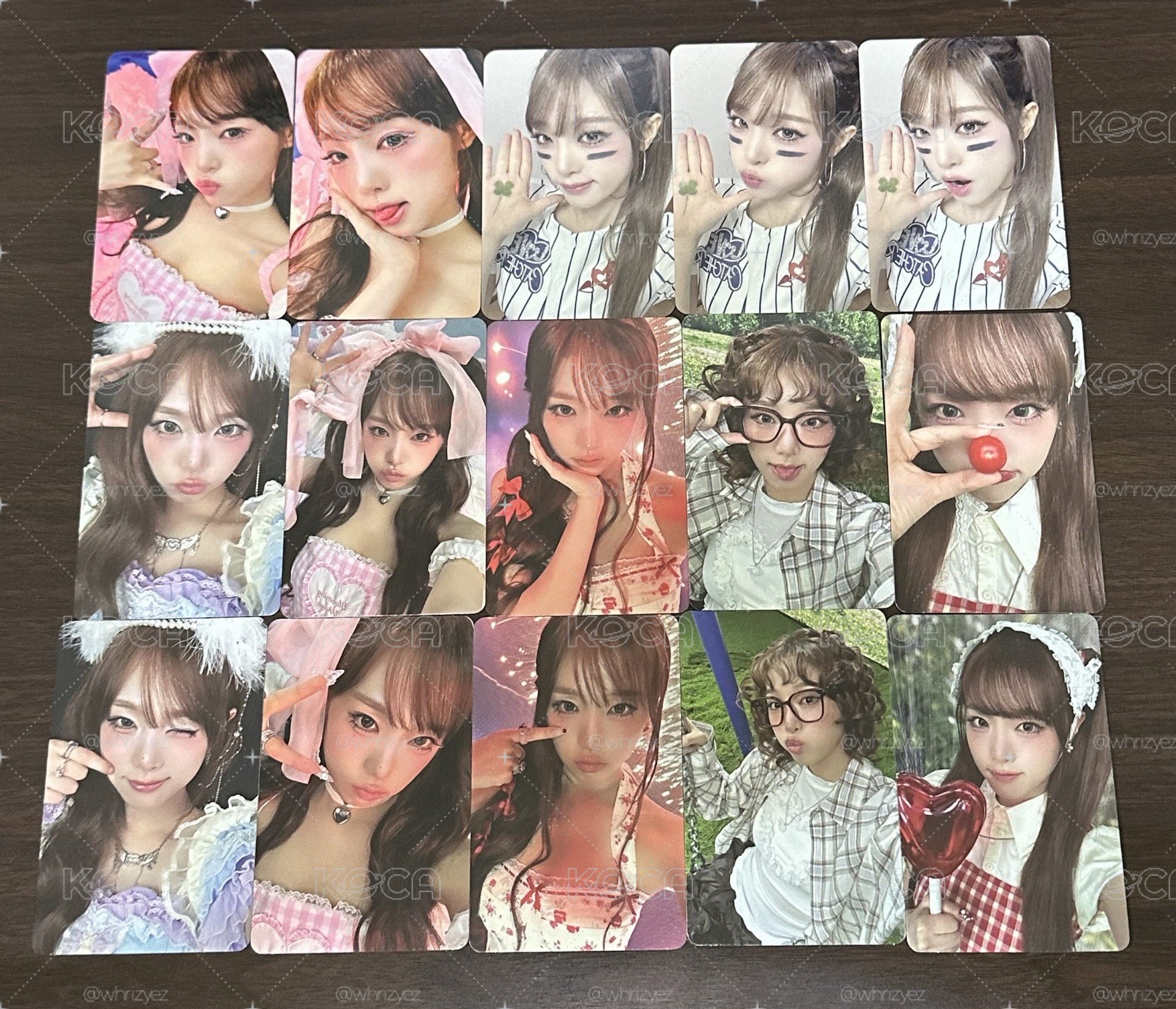 YENA 特典五張+專卡
