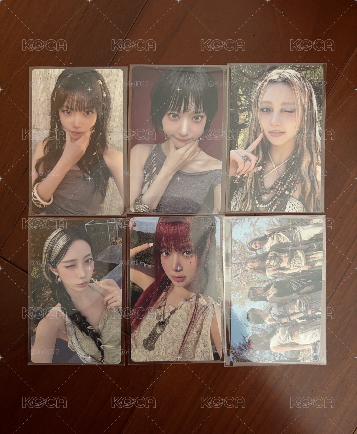 LE SSERAFIM PUREFLOW YT 特典卡 