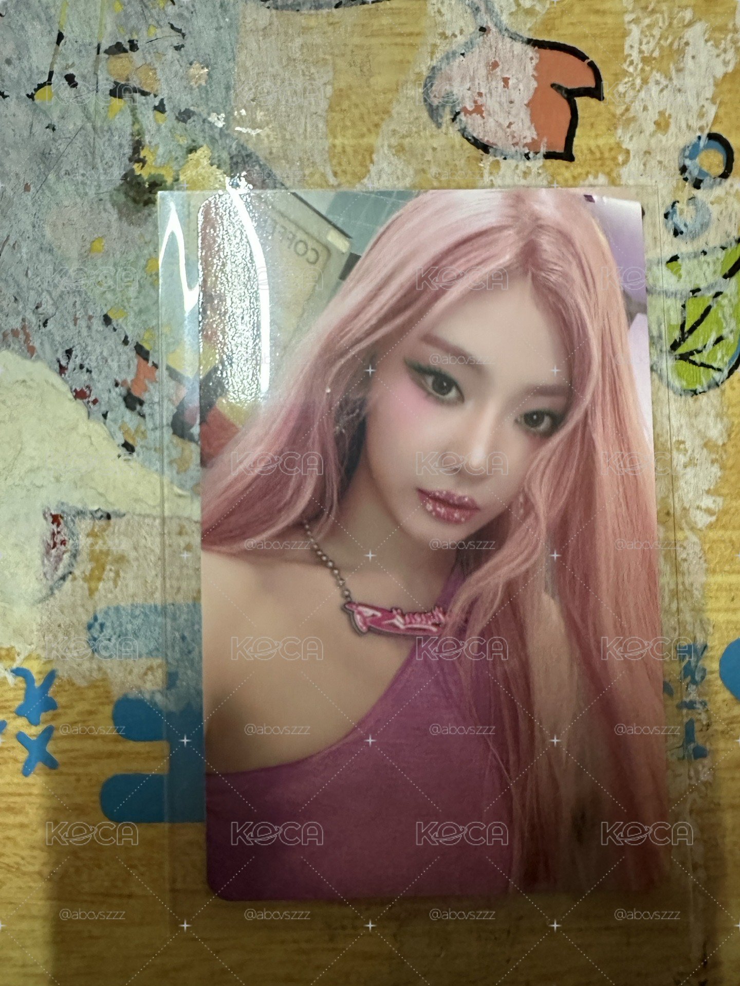 KISS N TELL Limited Edition 專輯卡 有應募券