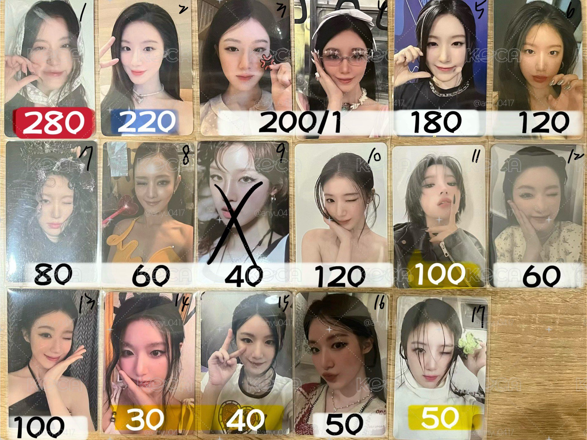 i-dle小卡！