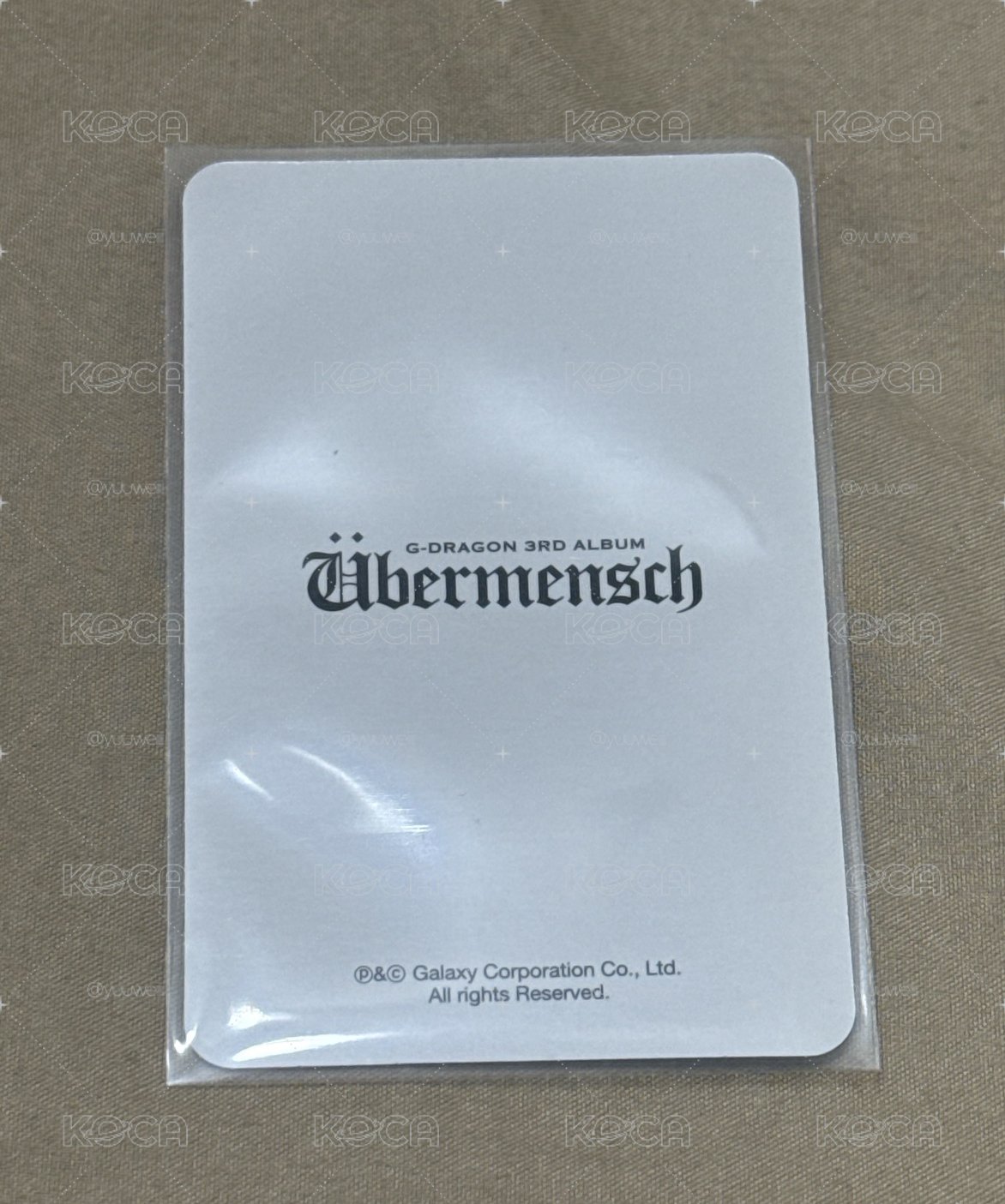 現貨 正規三 專輯卡 紫