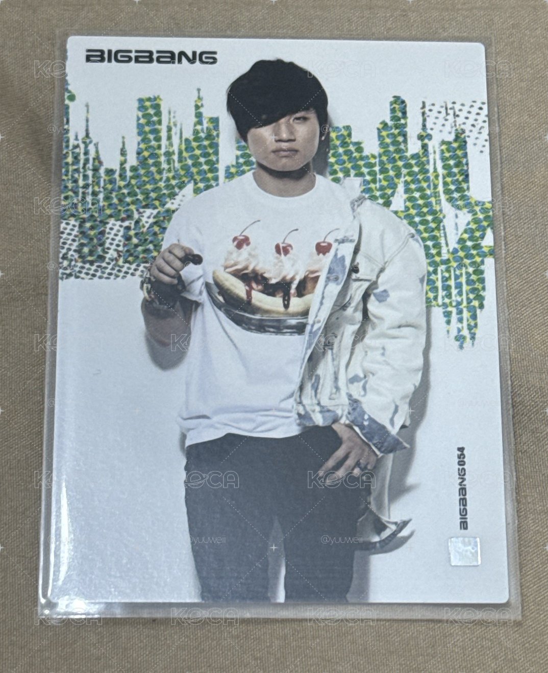 現貨 黑籃骷髏卡 隨機卡 BIGBANG STAR COLLECTION CARD Vol.1 DAESUNG 大聲