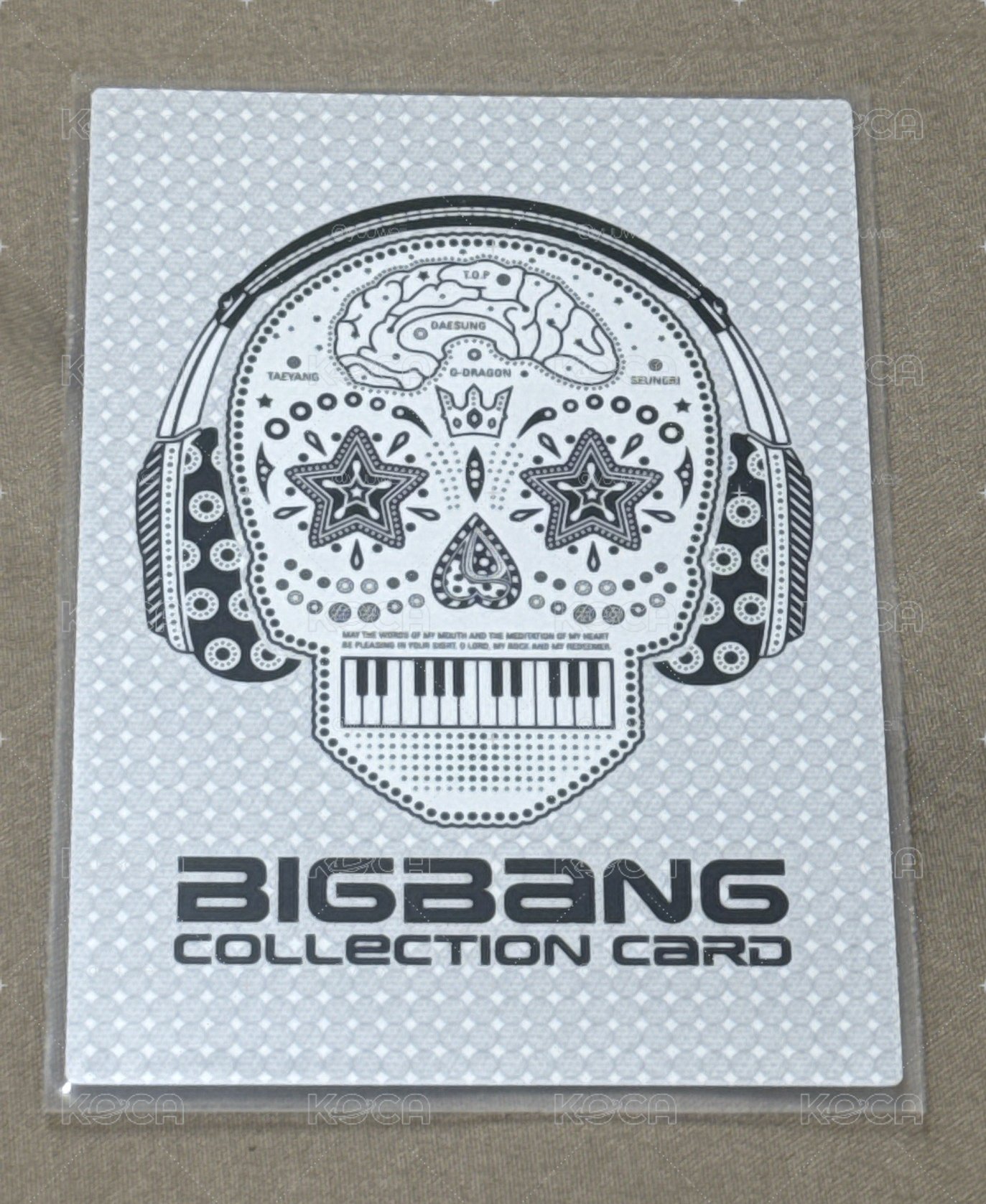 現貨 黑籃骷髏卡 隨機卡 BIGBANG STAR COLLECTION CARD Vol.1