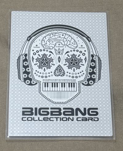 現貨 黑籃骷髏卡 隨機卡 BIGBANG STAR COLLECTION CARD Vol.1